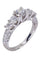 bague 53 BAGUE JARRETIÈRE MODERNE DIAMANTS 58 Facettes 079841
