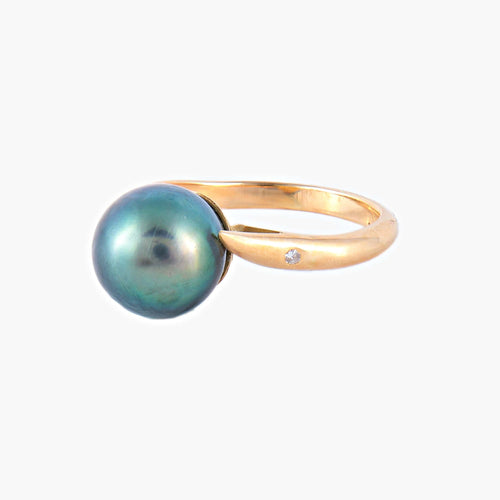 Bague 57 Bague Perle de Tahiti 58 Facettes