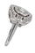 Bague BAGUE DIAMANTS STYLE ART-DÉCO 58 Facettes 038721