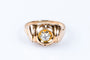 Bague 51 Bague en or jaune 58 Facettes BG316828-55