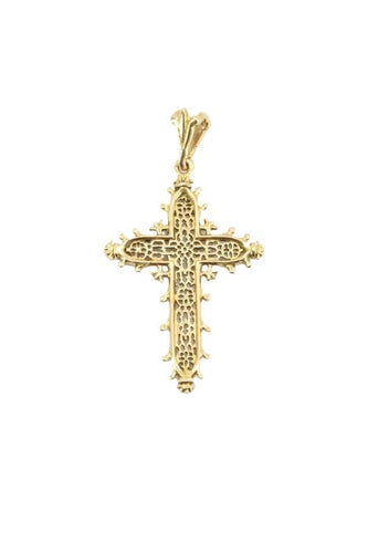 Pendentif CROIX FILIGRANE ANCIENNE 58 Facettes 042521