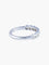 Bague Demi Alliance Or Gris 58 Facettes