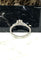 Bague Solitaire en or blanc diamant centre 0,60 ct 58 Facettes