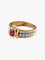 Bague 54 BAGUE FRED OR JAUNE RUBIS & DIAMANTS 58 Facettes BO/130018