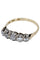 Bague BAGUE ANCIENNE JARRETIÈRE DIAMANTS 58 Facettes 059601