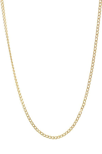 Collier CHAINE MAILLE GOURMETTE 58 Facettes 039091