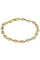 Bracelet BRACELET MAILLE GRAIN DE CAFÉ 3 ORS 58 Facettes 048221