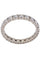Bague 60 Alliance Or blanc Diamants 58 Facettes 077111