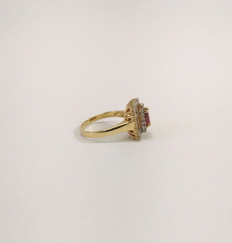 Bague Bague Or Diamant & Rubis 58 Facettes LT 6703