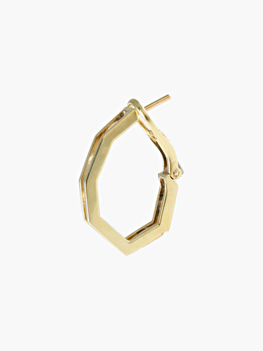 Boucles d'oreilles Créoles Or jaune Diamants 58 Facettes