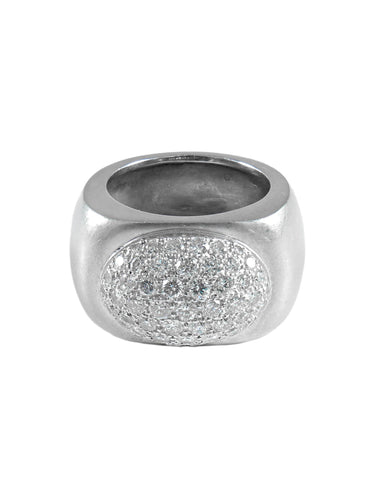 Bague 53 Bague Chevalière Diamants 58 Facettes
