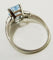 Bague 52 Bague aigue-marine et diamants 58 Facettes