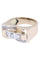 Bague 52 BAGUE TANK DIAMANTS 58 Facettes 075260