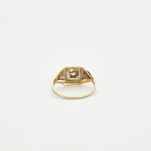 Bague 53 Bague géométrique Or Diamant 58 Facettes 66/3