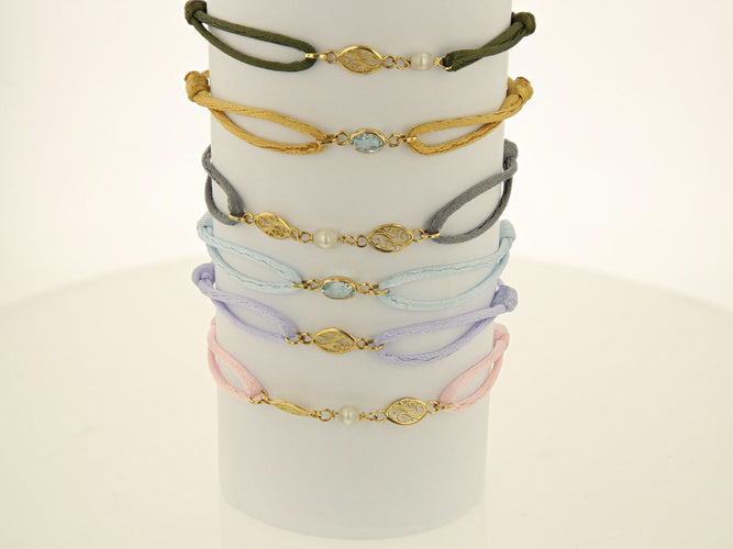 Bracelet Bracelet FIDELIS aigue-marine 58 Facettes