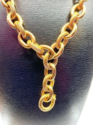Collier Collier mailles ovales 58 Facettes AB175