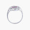Bague 51 Bague style Art Déco Diamants et Rubis 58 Facettes