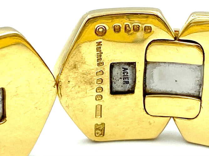 Bracelet MARINA B. Bracelet Hexa or jaune 18K 58 Facettes