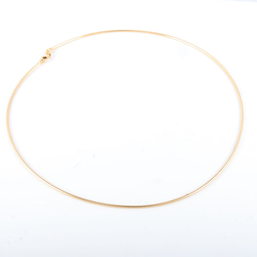 Collier Collier Câble or jaune 58 Facettes 8238