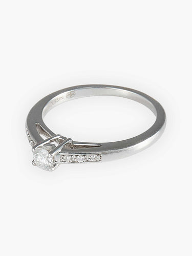 Bague 49 Mauboussin - Bague Solitaire "Tu es le sel de ma vie" 58 Facettes