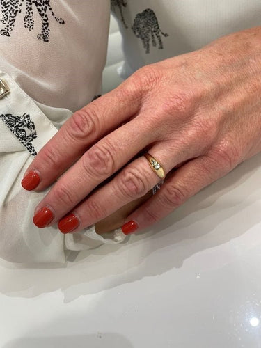 Bague 54 BAGUE JONC DIAMANT 58 Facettes 055051