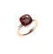 Bague 53 POMELLATO.  Collection Nudo, bague 2 ors et grenat 58 Facettes