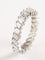 Bague 51 Alliance en platine et diamants taille baguette 58 Facettes