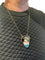 Collier COLLIER ANCIEN ÉMAIL DE LIMOGES 58 Facettes 059471