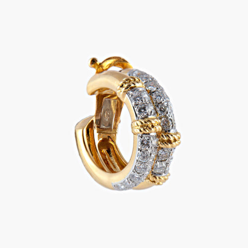 Boucles d'oreilles FRED - Boules d'oreilles Isaure Diamants 58 Facettes