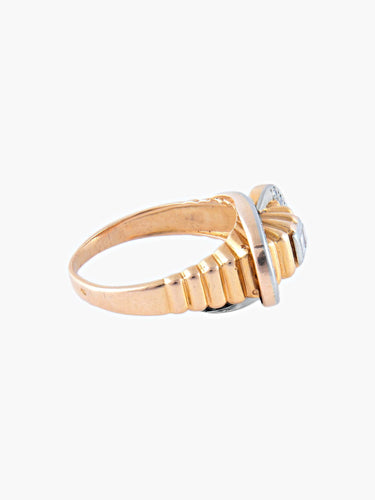 Bague Bague Tourbillon 2 ors Diamants 58 Facettes