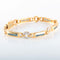 Bracelet BRACELET OR JAUNE SAPHIRS ET DIAMANTS 58 Facettes LP 2140