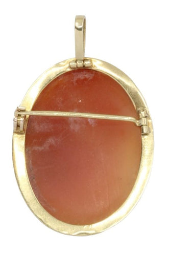 Broche BROCHE PENDENTIF CAMÉE ANCIEN 58 Facettes 059151
