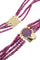 Collier COLLIER 4 RANGS RACINES DE RUBIS 58 Facettes 070161