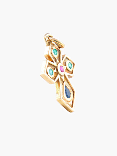 Pendentif Pendentif Croix byzantine 58 Facettes