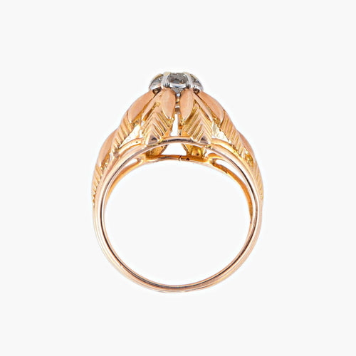 Bague 49 Bague Or jaune Diamant 58 Facettes