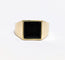 Bague 63 Chevalière or jaune onyx 58 Facettes 1-719/2