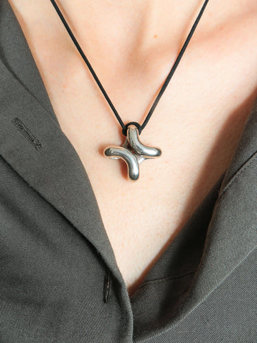 Collier Collier Hermès Lima - Grand Modèle en Argent 58 Facettes