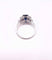 Bague 54 Bague saphir et or blanc 58 Facettes Bag.Epl.Sap.FA24
