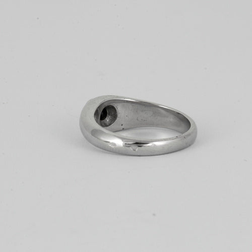 Bague 52 Bague jonc or blanc 58 Facettes