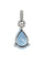 Pendentif PENDENTIF MODERNE TOPAZE 58 Facettes 049391