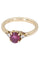 Bague BAGUE MODERNE RUBIS ET DIAMANTS 58 Facettes 081881