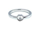 Bague Chopard. Happy Diamonds, bague or blanc et diamant 58 Facettes