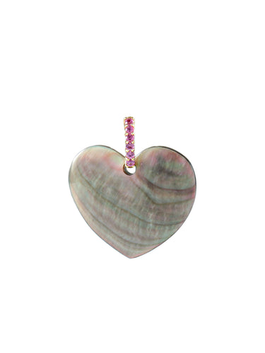 Pendentif Pendentif Cœur Nacre ISABELLE LANGLOIS 58 Facettes