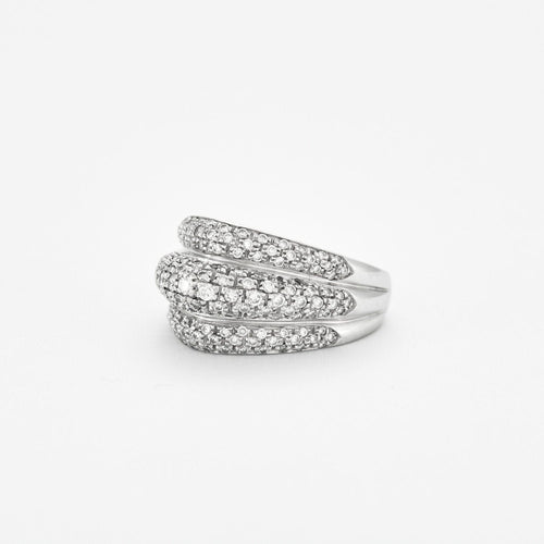 Bague 57 Bague Dôme Diamants 58 Facettes B907