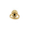 Bague 50 Bague  Or et Turquoise verte 58 Facettes 220263R