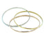 Bracelet Cartier. Bracelet Trinity 3 ors 18K 58 Facettes