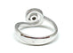 Bague Bague tourbillon or blanc diamants 58 Facettes