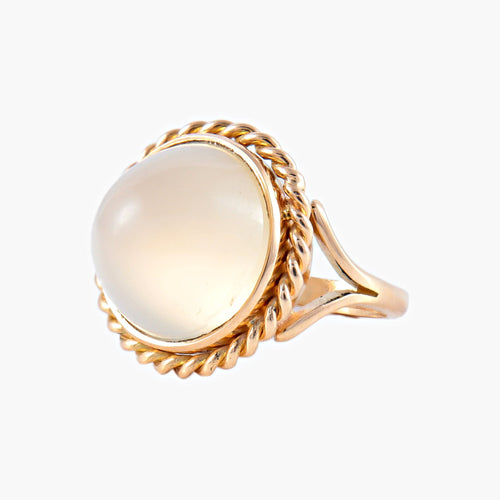 Bague 48 Bague Pierre de lune 58 Facettes