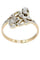 Bague TOI ET MOI ART-NOUVEAU DIAMANTS 58 Facettes 041591