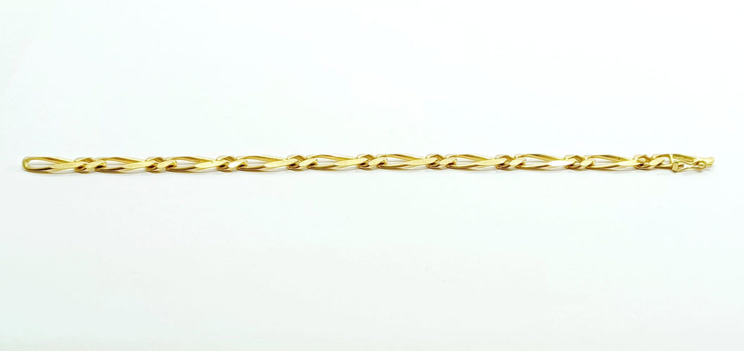 Bracelet Bracelet Or jaune Maille Cheval 58 Facettes
